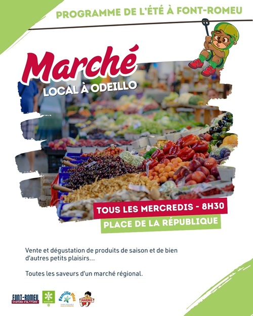 MARCHÉ LOCAL À ODEILLO