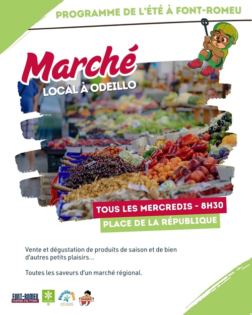MARCHÉ LOCAL À ODEILLO