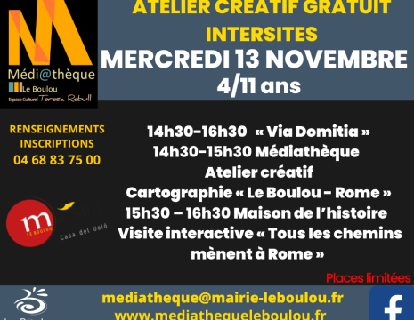 RDV INTERSITES MÉDIATHÈQUE / MAISON DE L