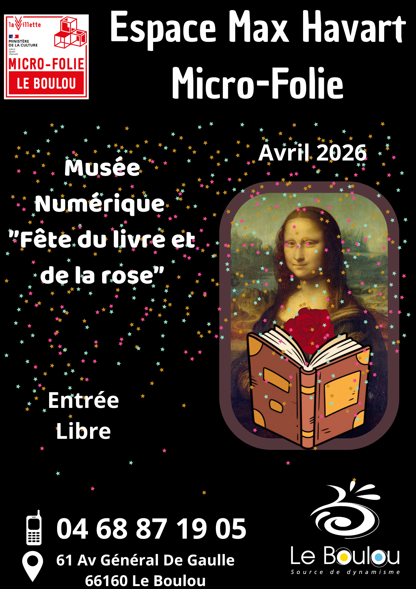 MUSÉE NUMÉRIQUE COLLECTION "LA FÊTE DU LIVRE ET DE LA ROSE"