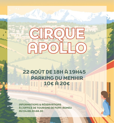CIRQUE APOLLO – LUNDI 20 JUILLET