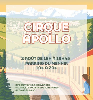 CIRQUE APOLLO – DIMANCHE 2 AOÛT