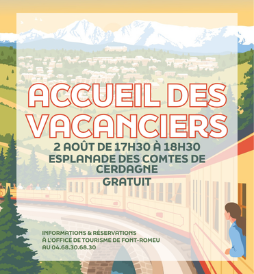 ACCUEIL DES VACANCIERS – DIMANCHE 2 AOÛT 2026