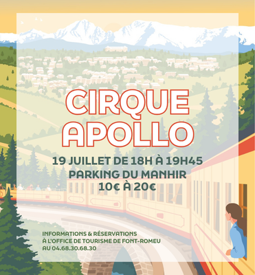 CIRQUE APOLLO – DIMANCHE 19 JUILLET