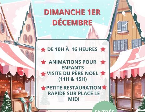 MARCHÉ DE NOËL Le 1 déc 2024