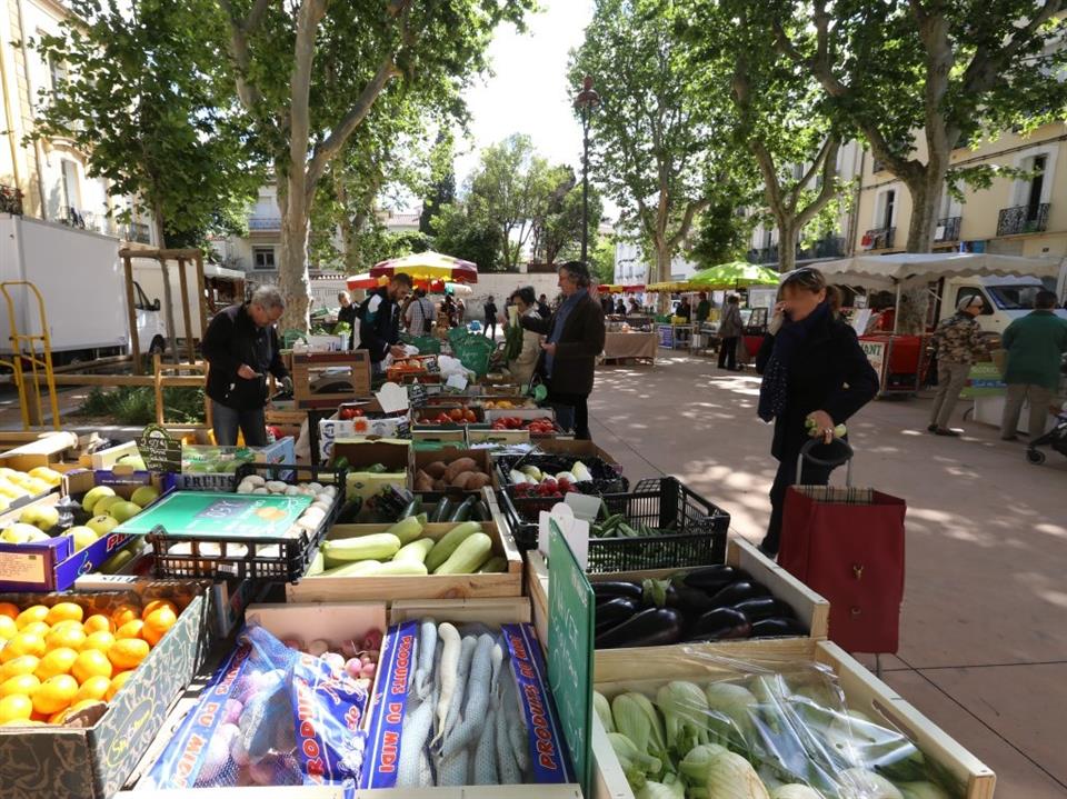 Marché place de belgique