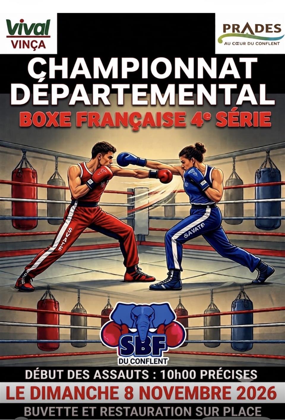 Championnat départemental de boxe française