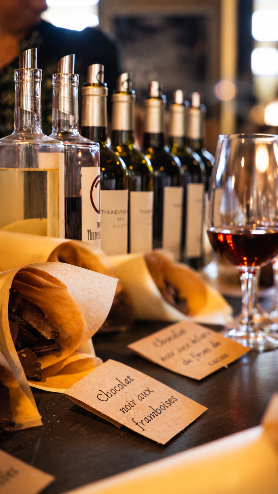 Vignobles en scene - Maury 50 ans d’age & chocolat au domaine thunevin calvet