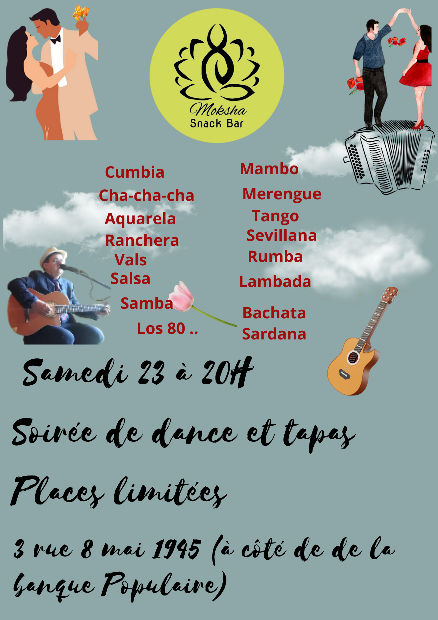 SOIRÉE DANSE & TAPAS