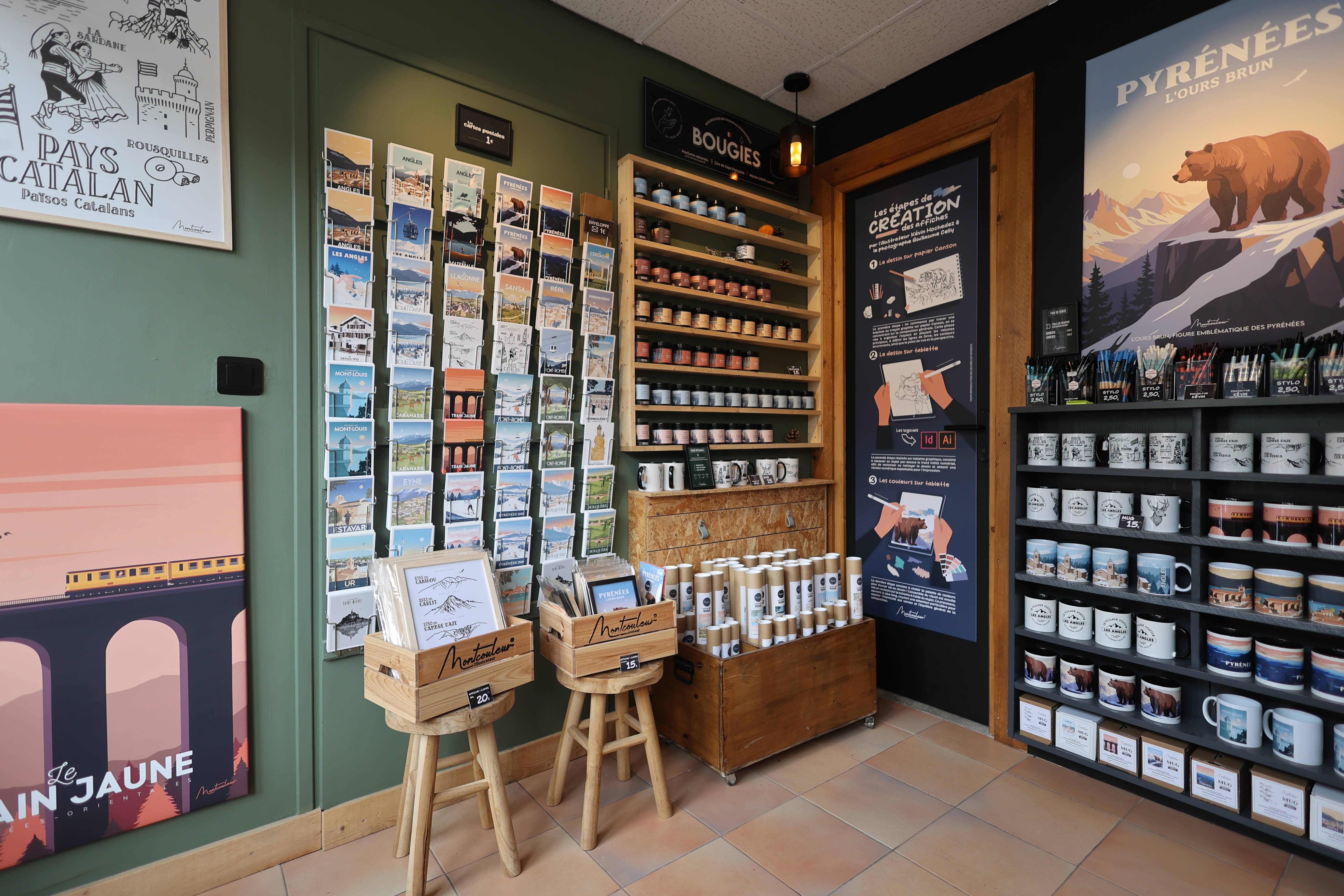 Les Angles - Village station