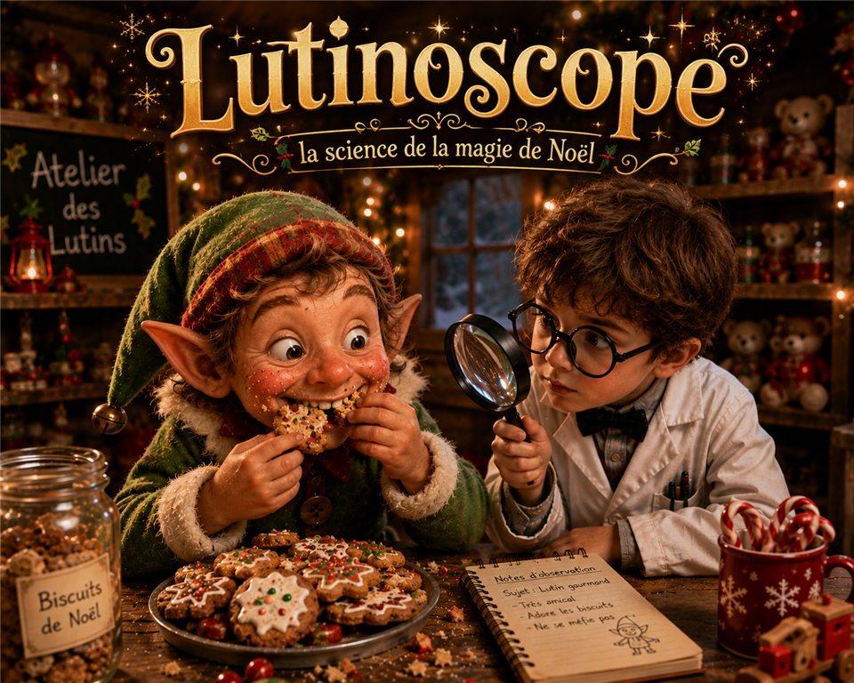 Exposition de noël: « Lutinoscope, la science de la magie de noël ».