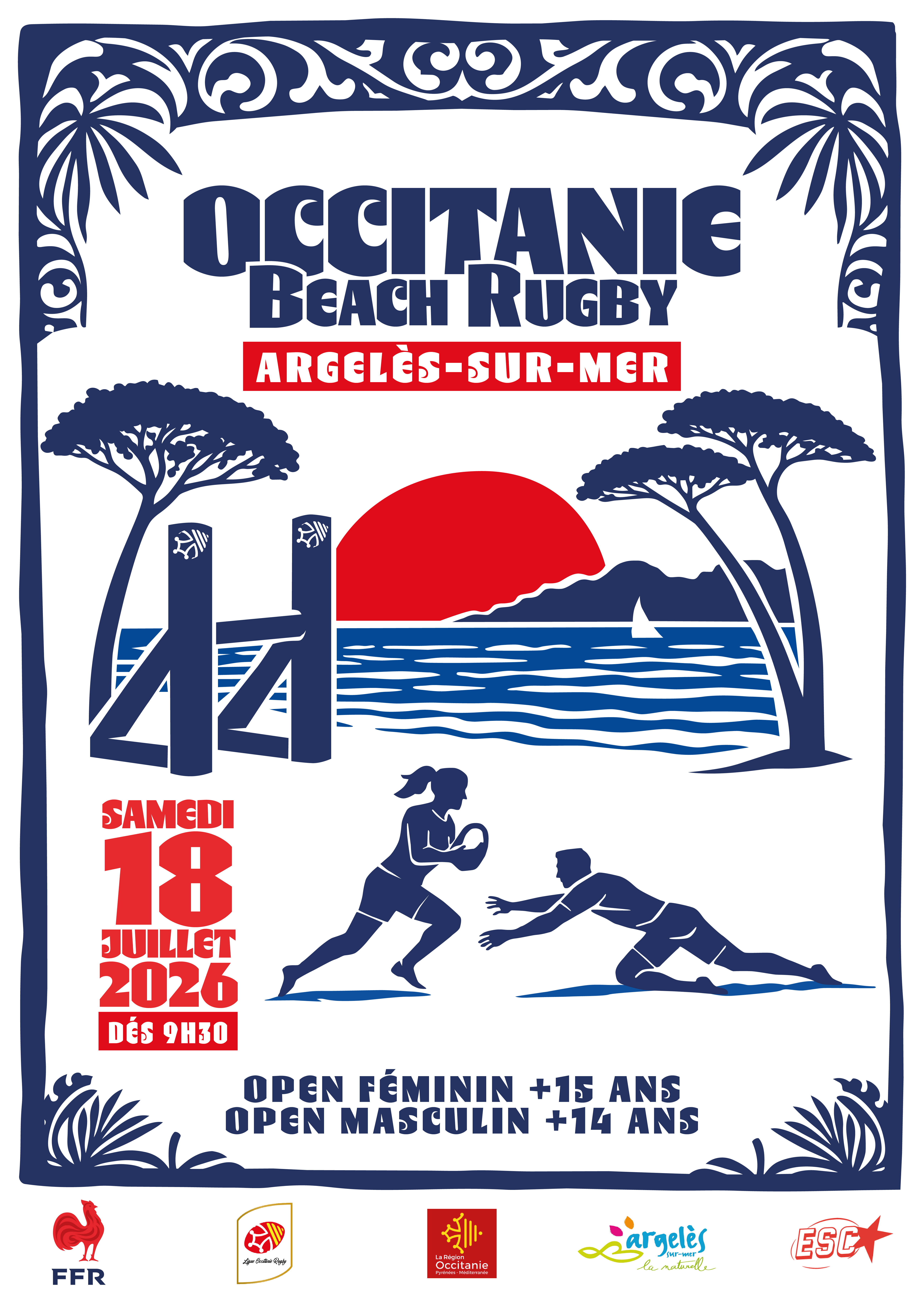 Occitanie beach rugby