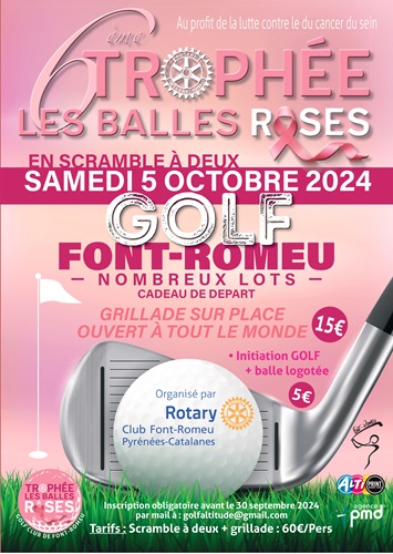 COMPÉTITION DE GOLF