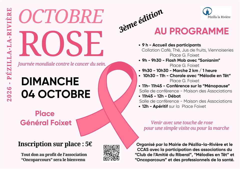 3ᵉ édition octobre rose