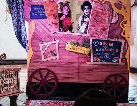 LES PETITES SCENES, SPECTACLE JEUNE PUBLIC "OSCAR ET CARROSSE"