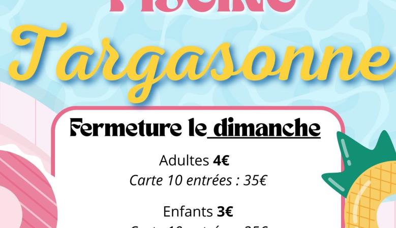 Ouverture piscine targa Ouverture piscine targa