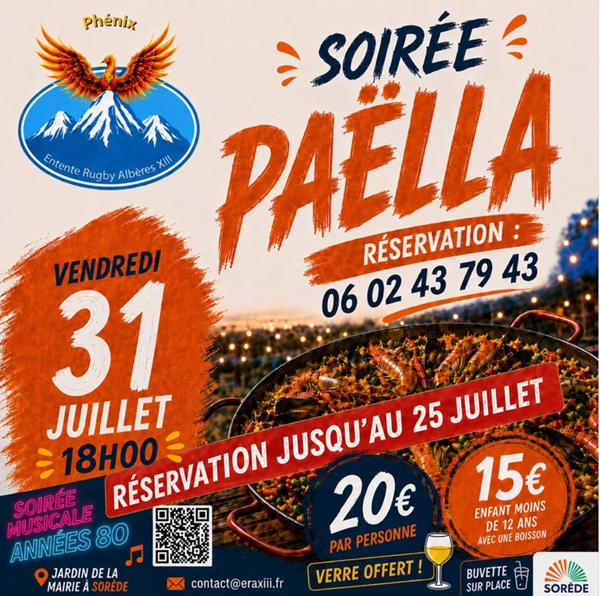Soiree paella