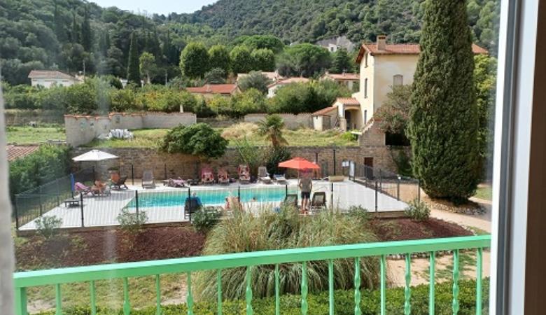 PISCINE VUE AVEC  CLIENTS
