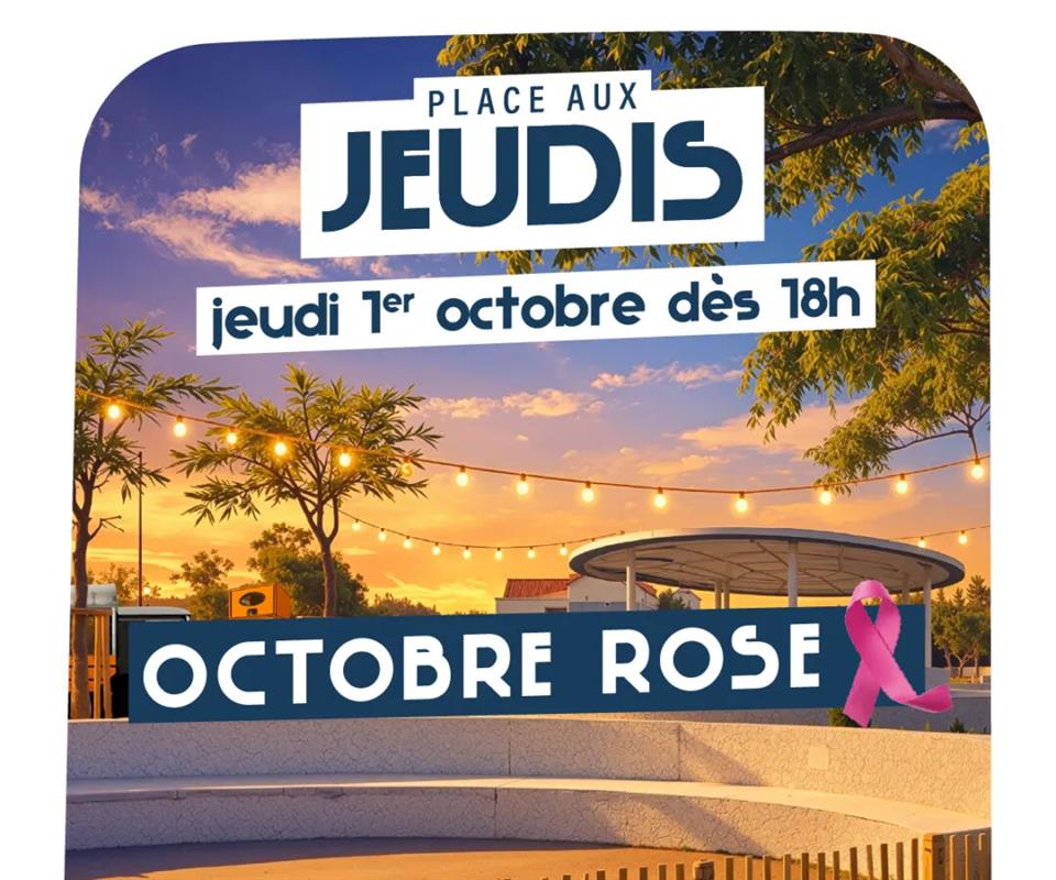 Place aux jeudis octobre rose