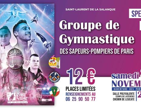 SOIRÉE GYMNASTIQUE DES SAPEURS-POMPIERS DE PARIS Le 30 nov 2024