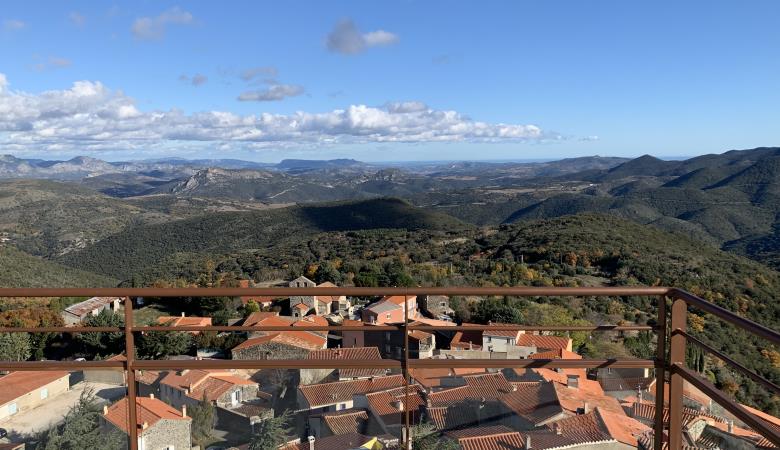 PRATS-Vue depuis la Tour à signaux