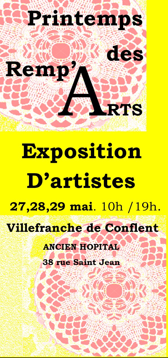 EXPOSITION : ” LE PRINTEMPS DES REMP’ARTS “