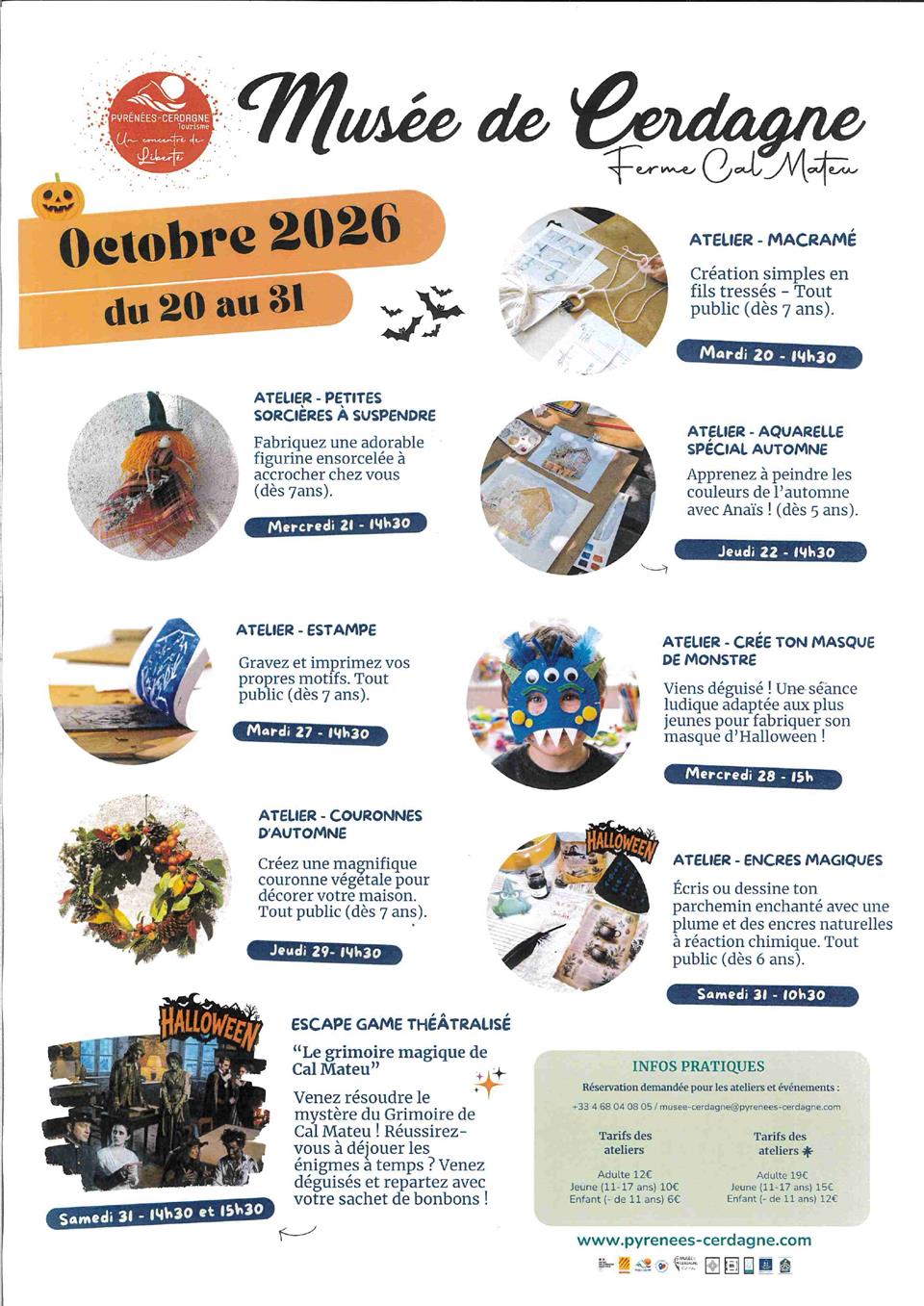 Atelier petites sorcières à suspendre
