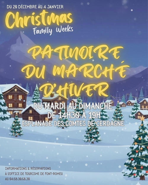 PATINOIRE DU MARCHÉ D&rsquo;HIVER