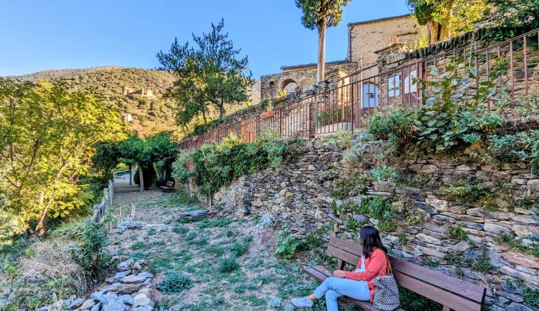 Pausé à Evol, plus beau village de France