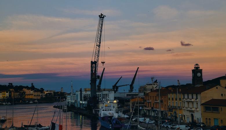 Port-Vendres au crepuscule