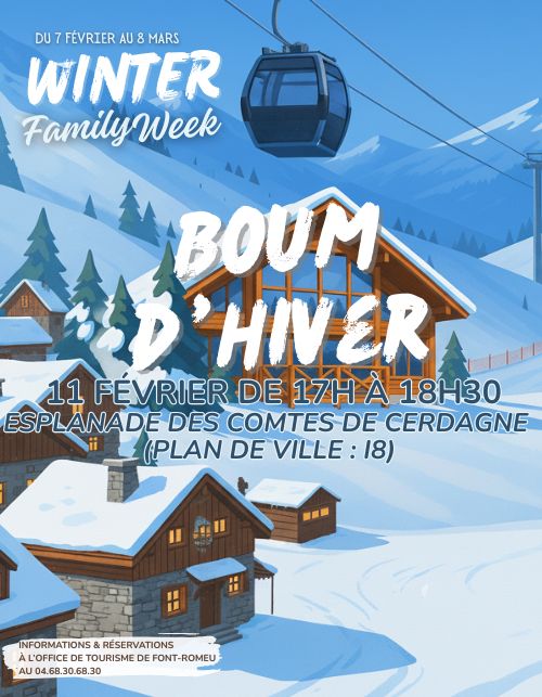 WINTER FAMILY WEEK – BOUM D’HIVER