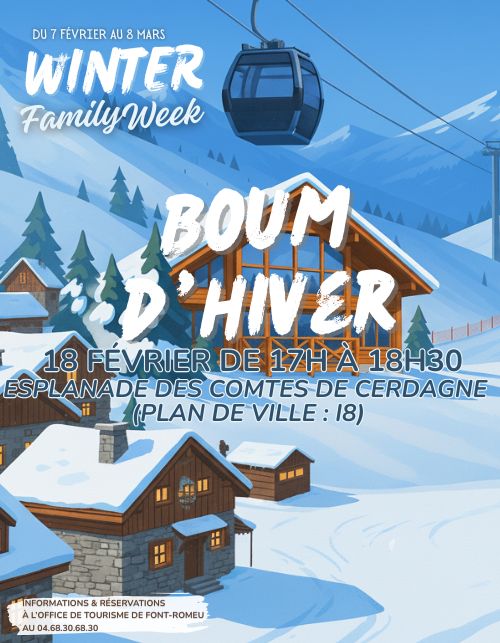 WINTER FAMILY WEEK - BOUM D'HIVER - 18 Février-OT FONT-ROMEU