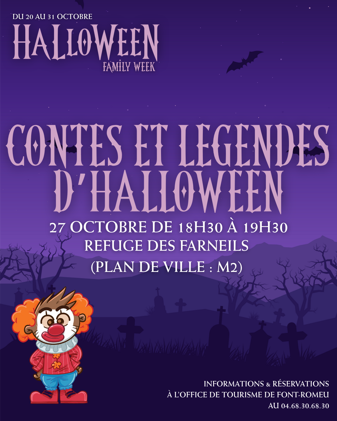 HALLOWEEN FAMILY WEEKS – CONTES ET LÉGENDES D’HALLOWEEN
