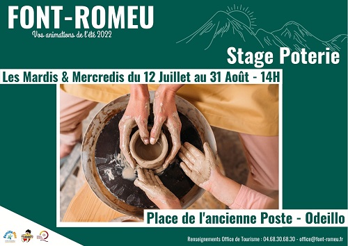 STAGE POTERIE