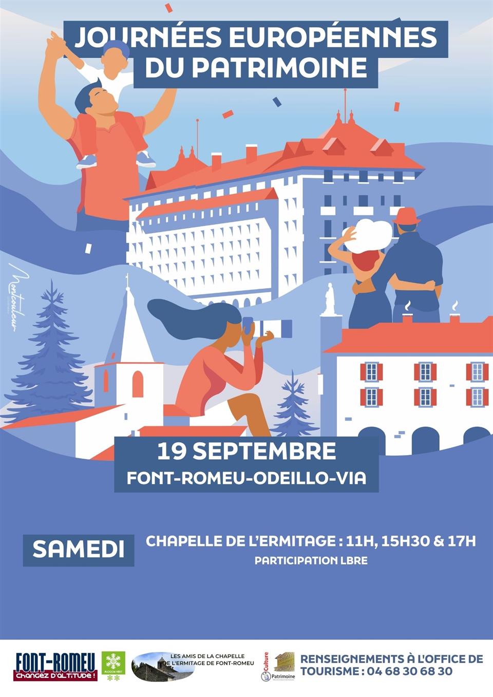 Journée européennes du patrimoine - chapelle de l’ermitage - 19 septembre