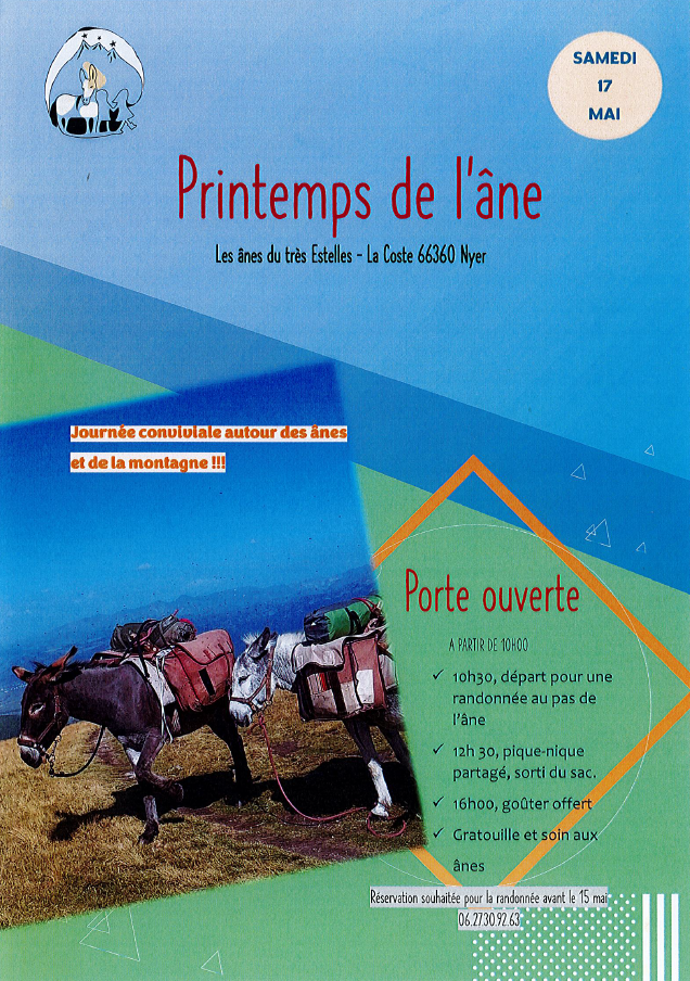 PRINTEMPS DE L’ÂNE