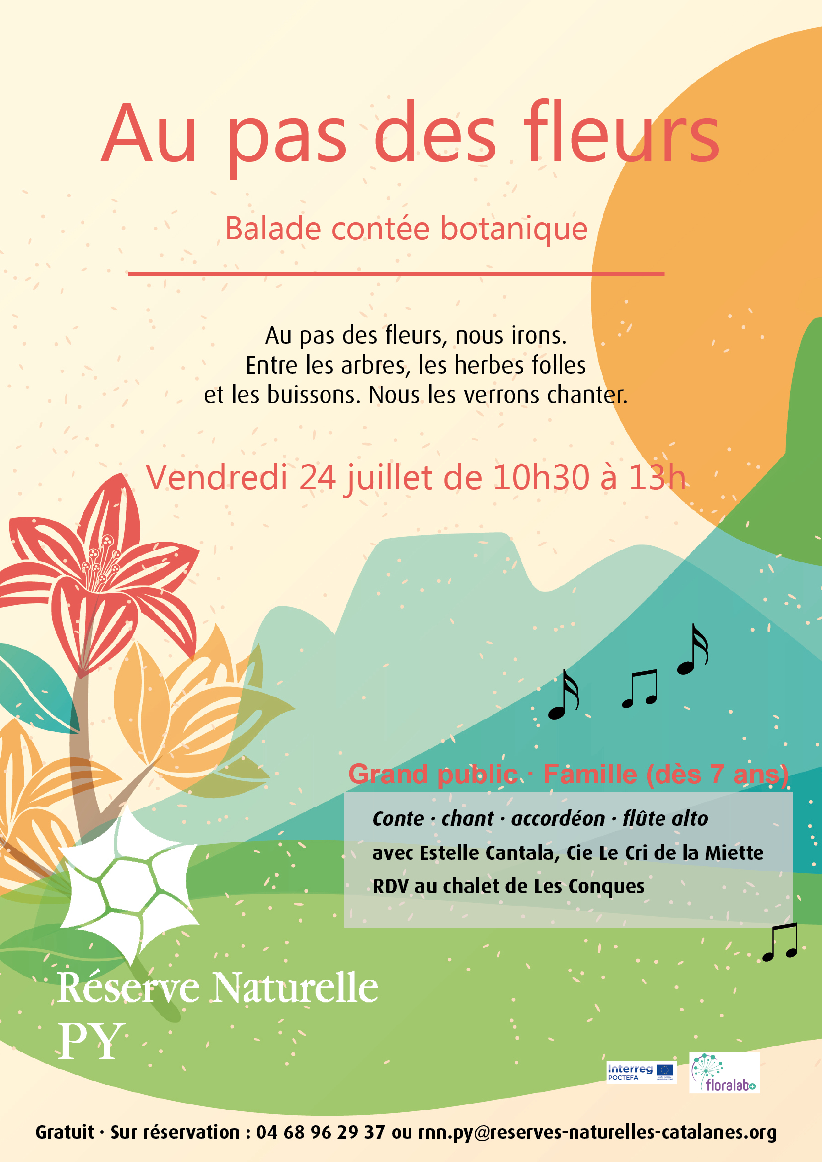 Balade contée botanique : Au pas des fleurs