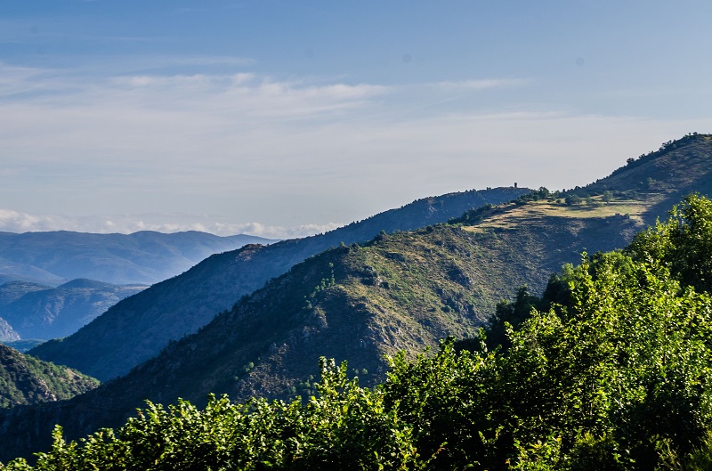 Les sentiers de claire: Sentier de cantapoc dans la vallee de la rotja