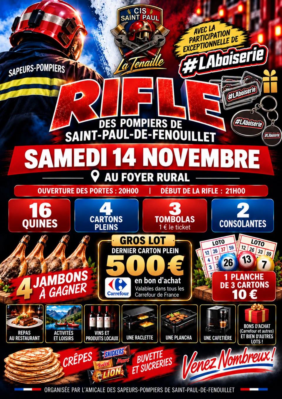 Rifle des pompiers - saint paul de fenouillet
