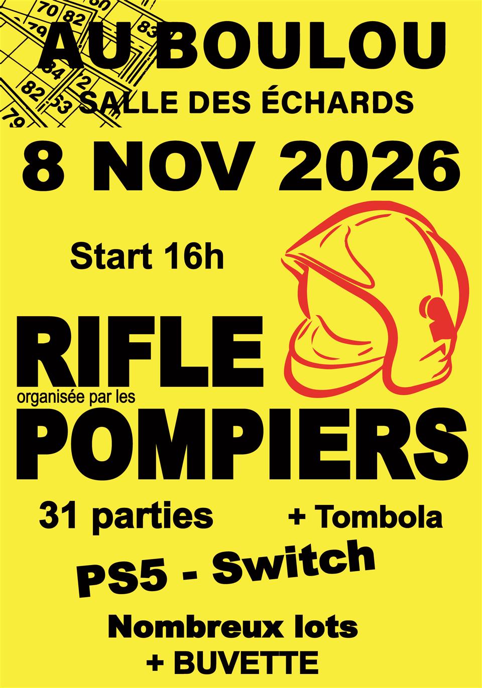 Rifle des pompiers