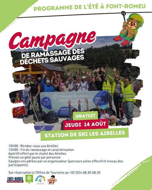 CAMPAGNE DE RAMASSAGE DES DÉCHETS SAUVAGES