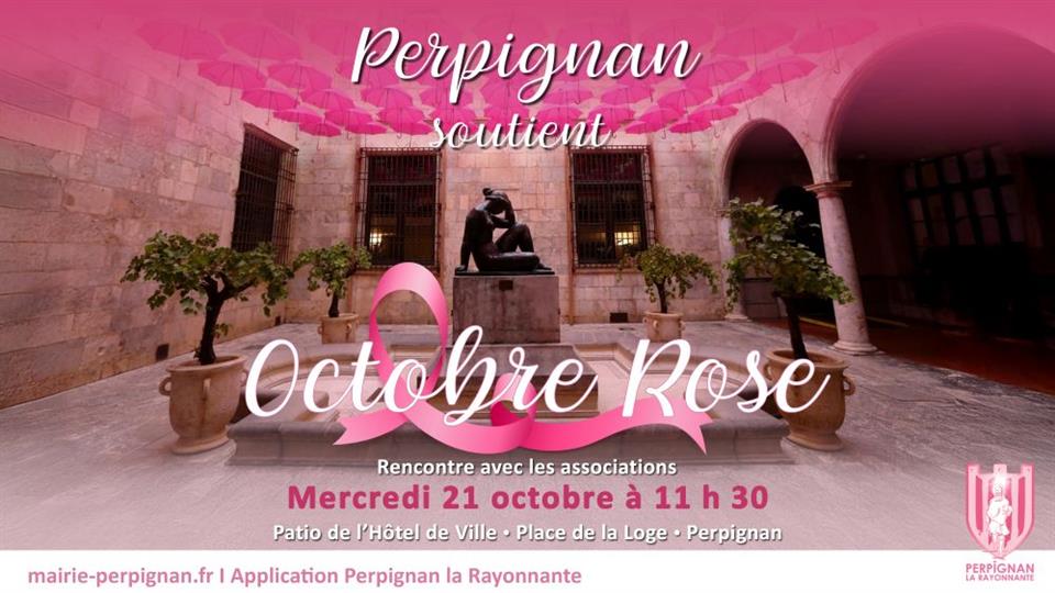 Perpignan soutient octobre rose