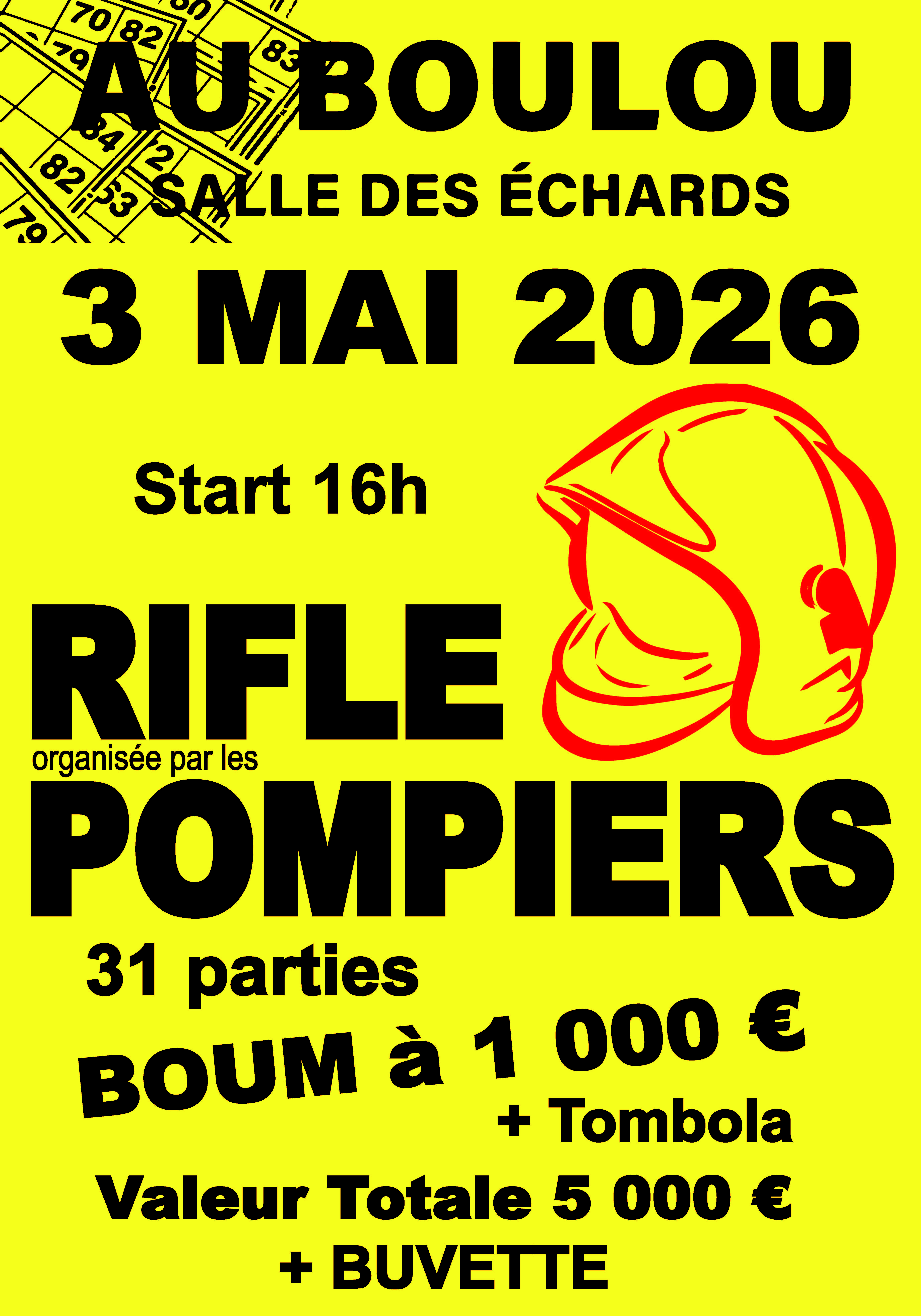 RIFLES DES POMPIERS - LE BOULOU