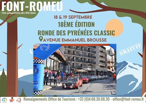 18ÈME ÉDITION DE LA RONDE DES PYRÉNÉES CLASSIC