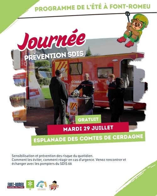 JOURNÉE DE PRÉVENTION DU SDIS
