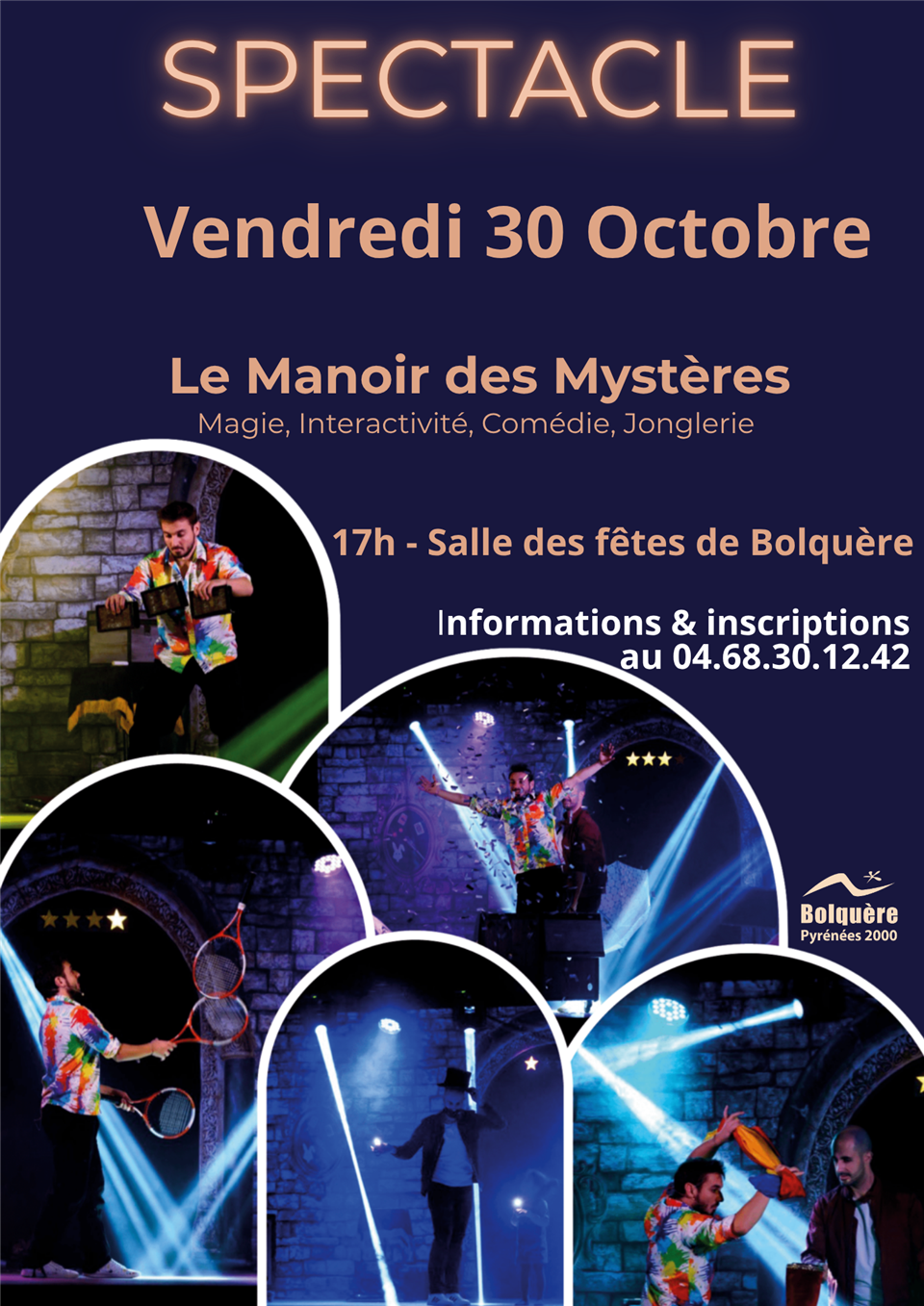 Spectacle le manoir des mysteres