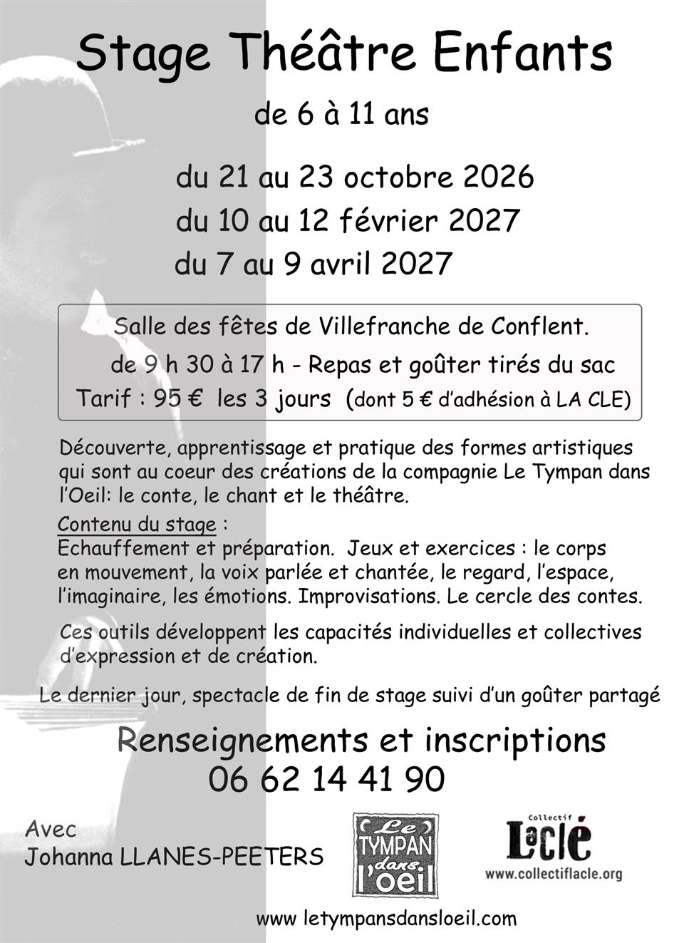 Stage théâtre enfants