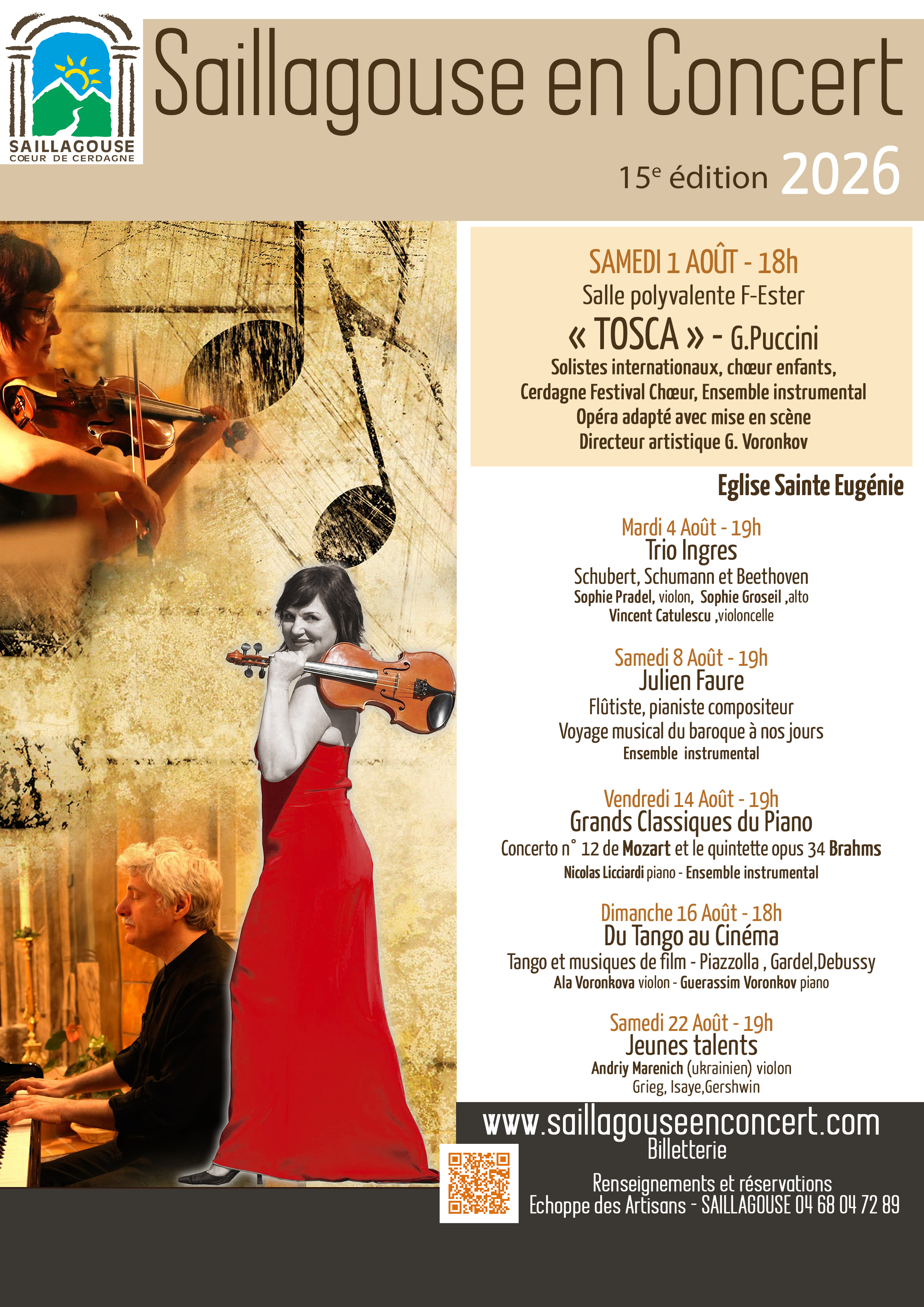 SAILLAGOUSE EN CONCERT – JEUNES TALENTS.