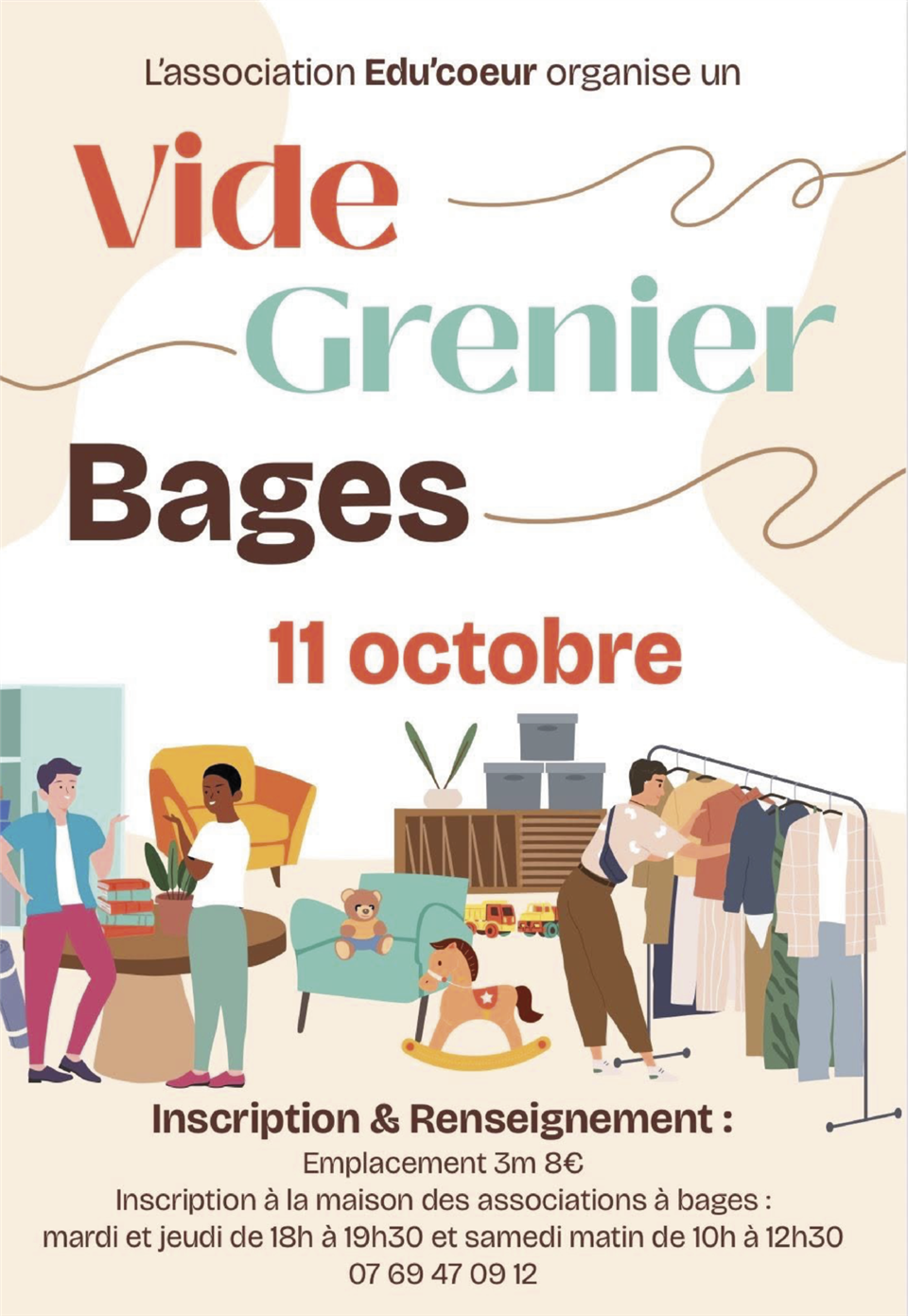 Vide-grenier - Bages