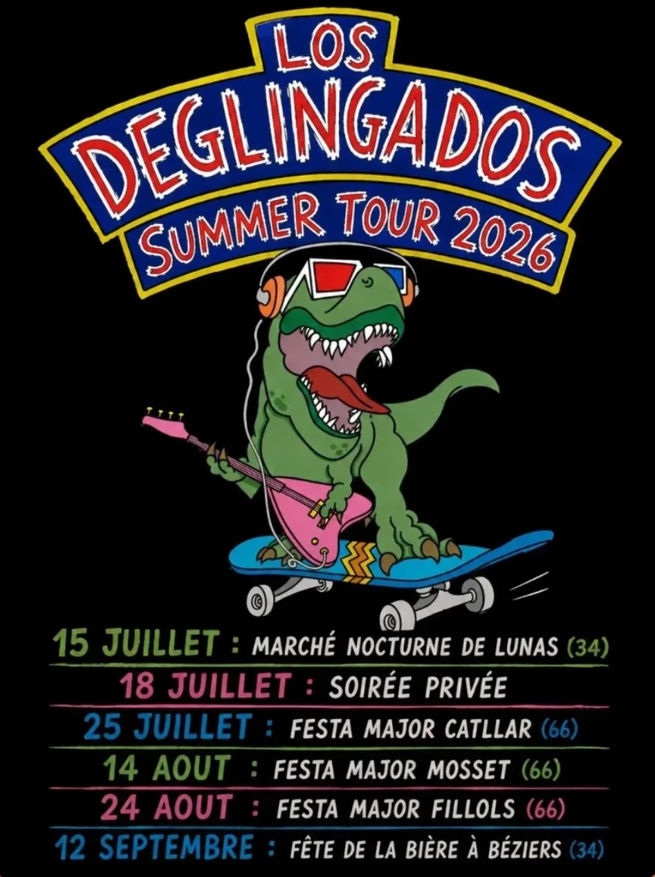 Les dinglingados : Summer tour 2026